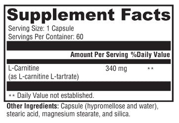 L-Carnitine 60 Capsules