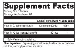 Vitamin D3 5000 90 Softgels