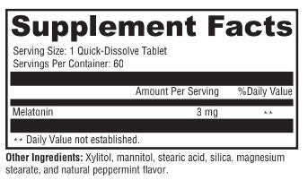 Melatonin 60 Tablets